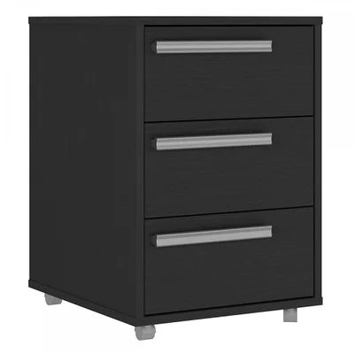 Gaveteiro 3 Gavetas Com Rodízios Onix Tx Ho-2929 - Hecol Móveis