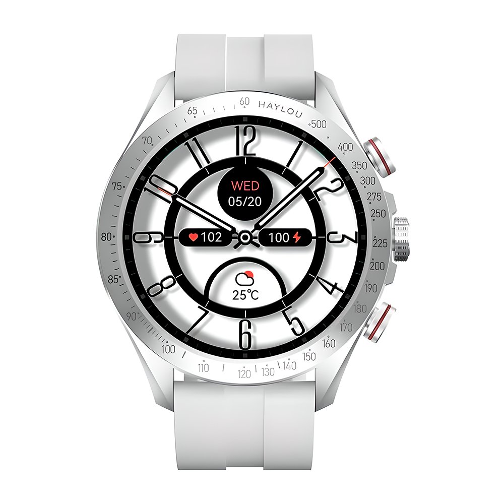 Haylou Smartwatch Solar Pro Bt 5.3 Tela 1.43" Pol. Prata