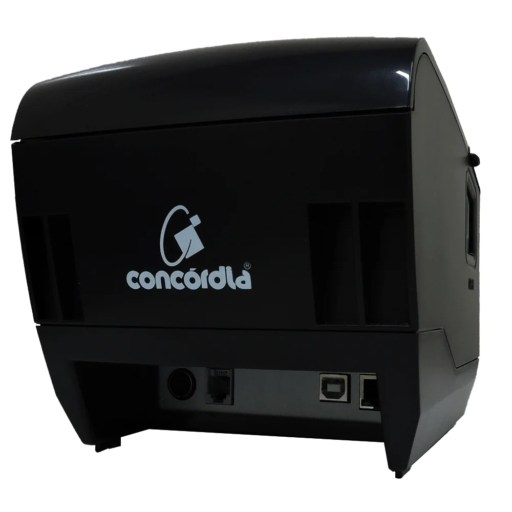 Impressora Não Fiscal Térmica De Cupom Concórdia Xp V320 Usb, Bluetooth E Ethernet Preta