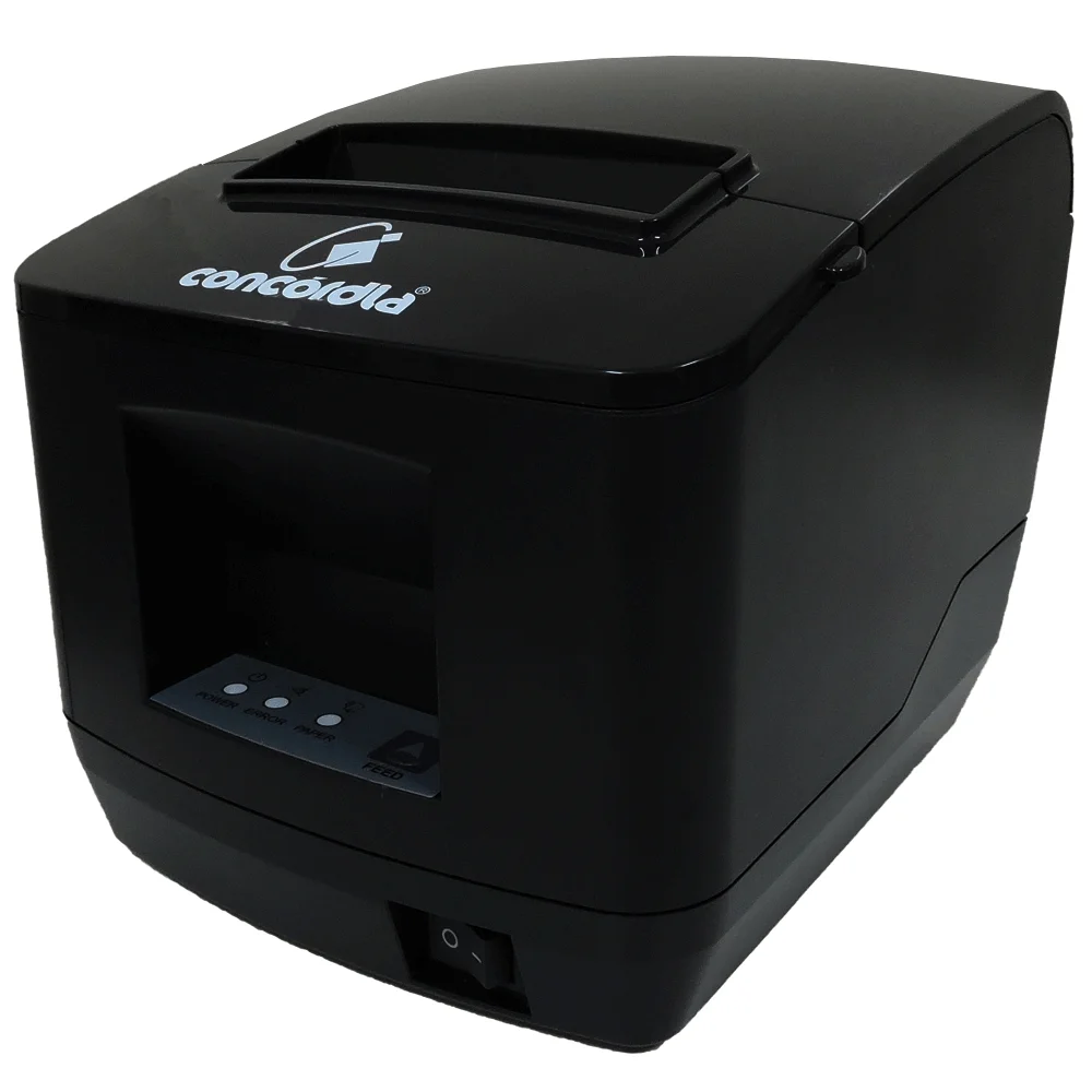 Impressora Não Fiscal Térmica De Cupom Concórdia Xp V320 Usb, Bluetooth E Ethernet Preta