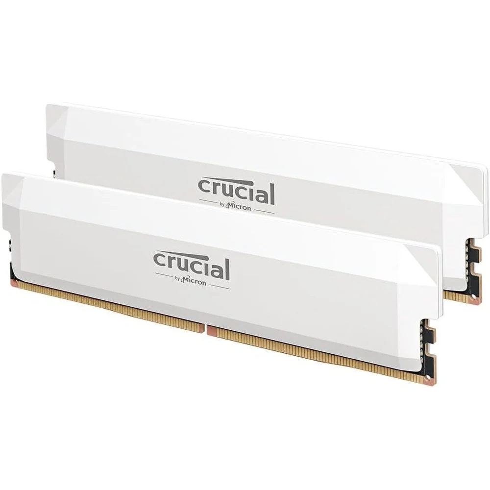 メモリー Crucial Pro 64GB(2x32GB) DDR5-5600 Crucial Kit Pro 64GB DDR5 RAM (2x32GB), 5600MHz (ou 5200MHz