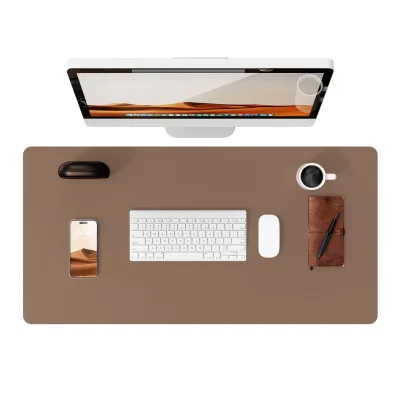 Desk Pad Eco Cor:castanho