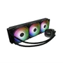Water Cooler 360mm Gamdias Aura Gl 360 Lite, ARGB, Black - Aura Gl360 Lite