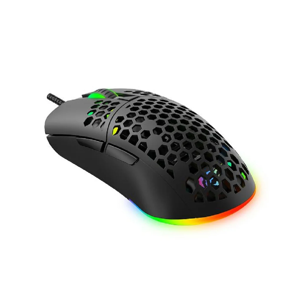 Imagem 3 de 3 do produto Mouse Gamer Havit Ms1036 RGB 7 Botões 7200 Dpi Usb Preto