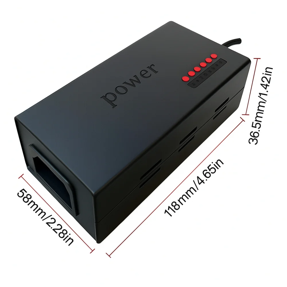 Carregador Notebook Ajuste Manual Energia Bivolt Completo