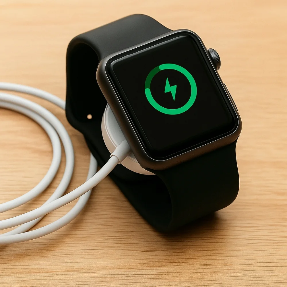 Imagem 3 de 5 do produto Cabo Magnético Para Smartwatch 4 5 6 Se Com Proteção