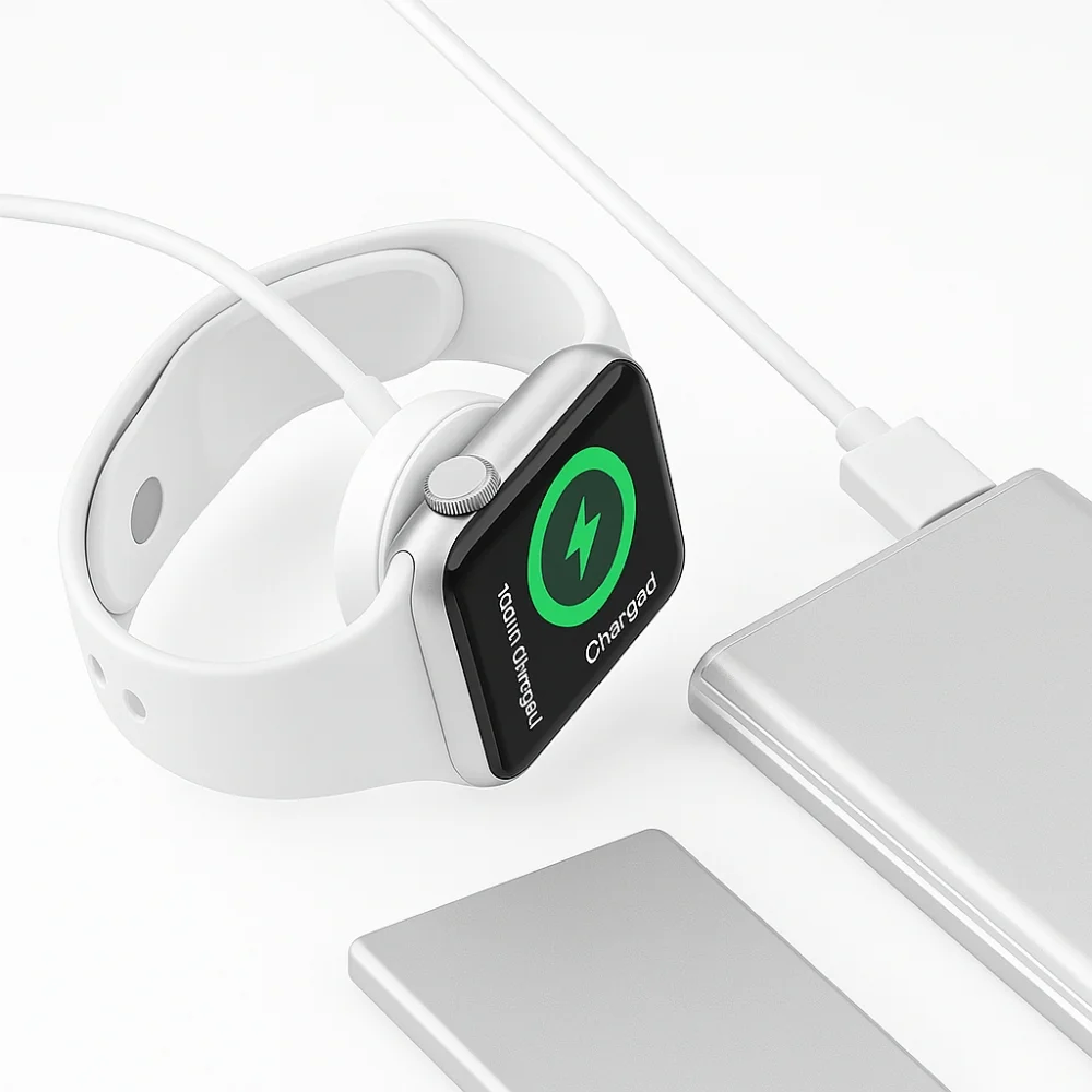 Imagem 5 de 5 do produto Cabo Magnético Para Smartwatch 4 5 6 Se Com Proteção