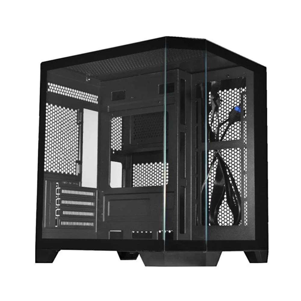 Gabinete Gamer K-mex Aquario Cg-0620 Angulo Preto Micro Atx Sem Fan