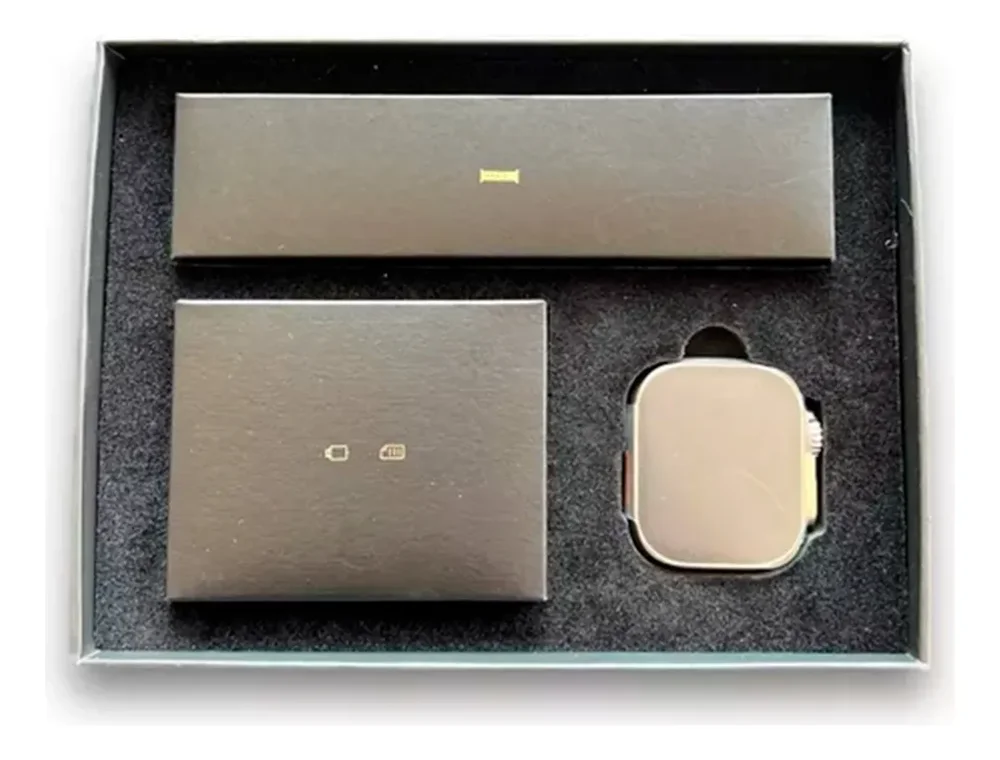 Imagem 2 de 4 do produto Relógio Smartwatch Hw9 Ultramax Acompanha Duas Multiiras Na Cor Laranja