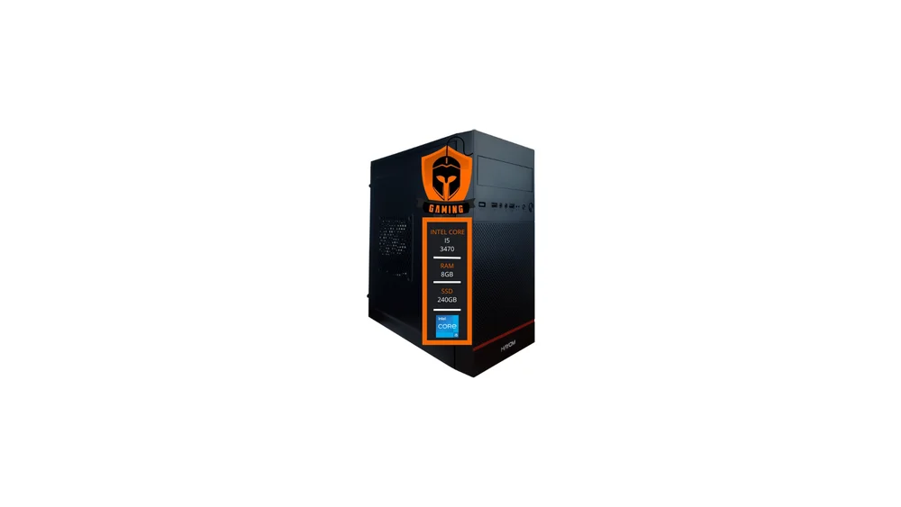 Computador Gaming Info Intel Core i5 3° Geração, 8GB Ram, SSD 240GB, WINDOWS 10 Computador Gaming Info Intel Core i5 3° Geração, 8GB Ram, SSD 240GB, WINDOWS 10