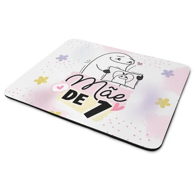 Mouse Pad Flork Mães - Mãe De 1 Um - 22x18