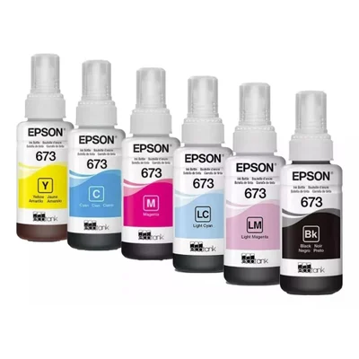 Kit C/6 Refil De Tinta 673 Epson
