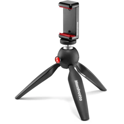 Tripé Manfrotto De Mesa Mkpixiclmii-bk Câmera E Smarthone