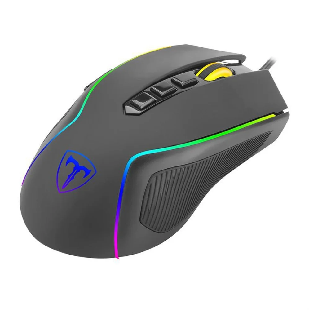 Mouse Gamer T-dagger Darkangel, RGB, 4000dpi, 8 Botões, Black - T-tgm209 V2