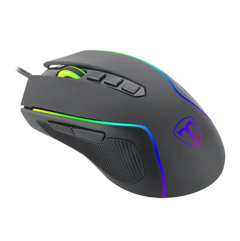 Mouse Gamer T-dagger Darkangel, RGB, 4000dpi, 8 Botões, Black - T-tgm209 V2