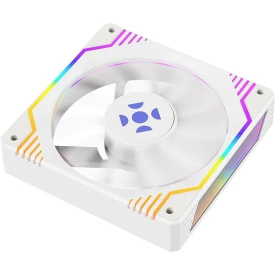 Imagem 4 de 5 do produto Kit Cooler Fan ARGB Fortrek Frosty Branco Com Controladora/controle