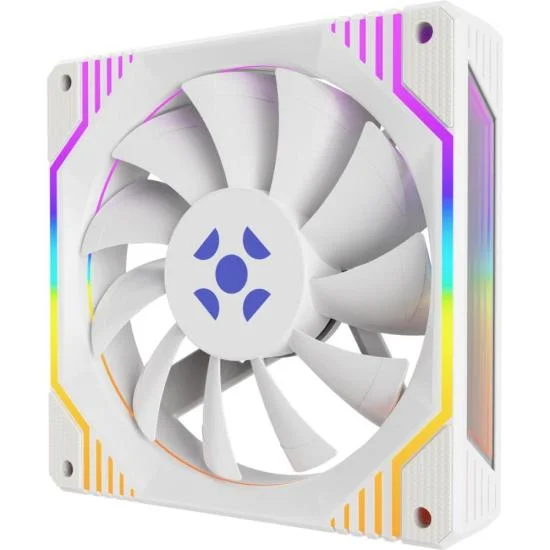 Imagem 5 de 5 do produto Kit Cooler Fan ARGB Fortrek Frosty Branco Com Controladora/controle