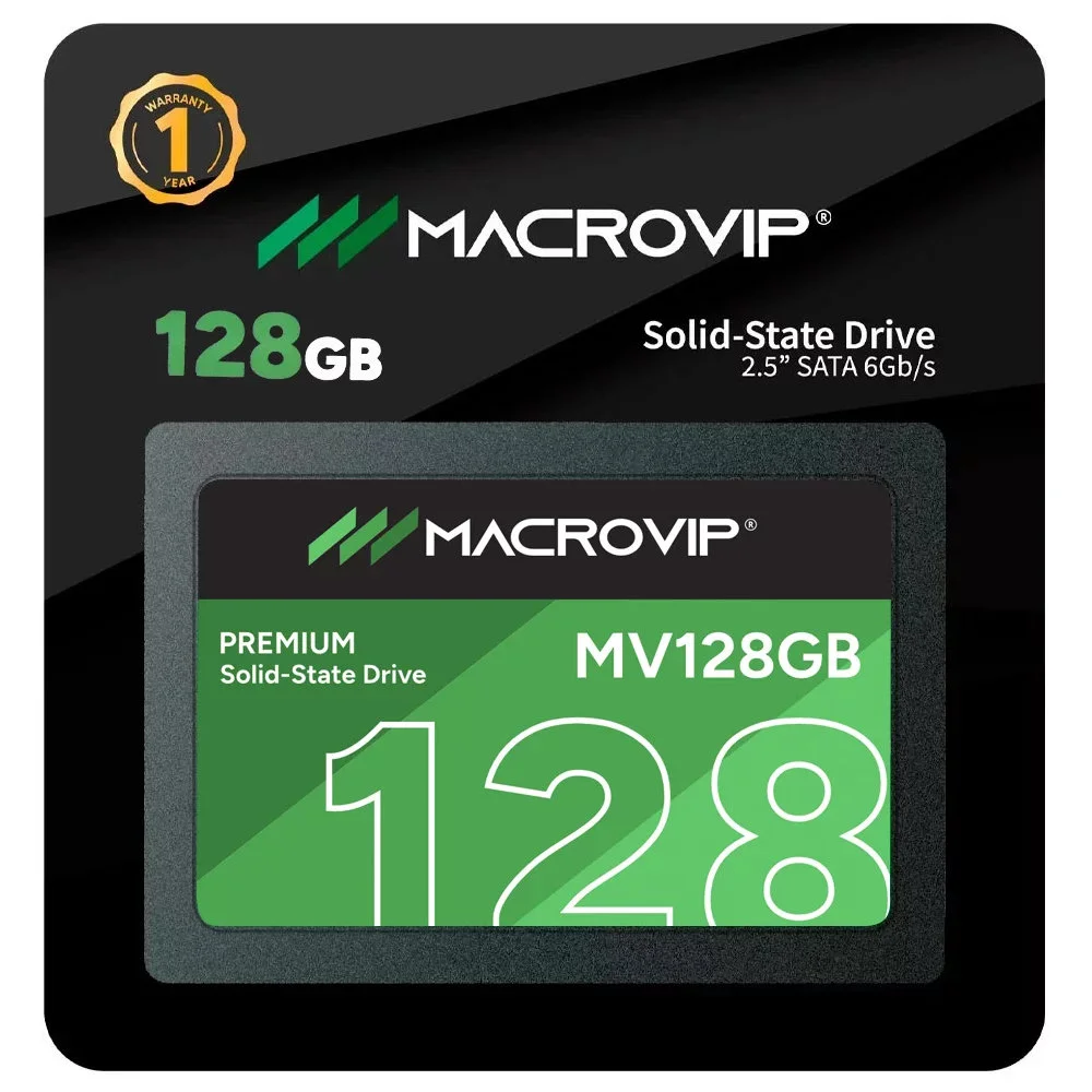 Imagem 2 de 5 do produto SSD 128GB Macrovip Mv128 2,5" 450 / 520mbps