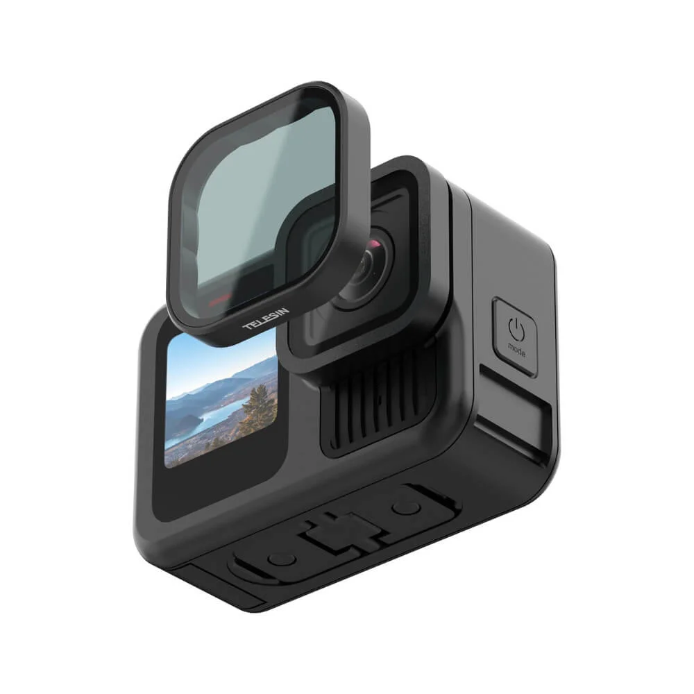 Imagem 4 de 5 do produto Kit De Filtros Cpl/ Nd8/16/32 Para Gopro Hero 13 Black - Telesin