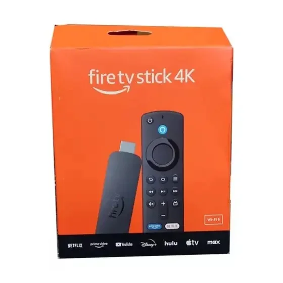 Fire TV Stick 4K [PLUS] Wi-Fi 6 2台セット Amazon Fire Tv Stick 4k Max 16gb Wifi 6 +adaptador De Tomada