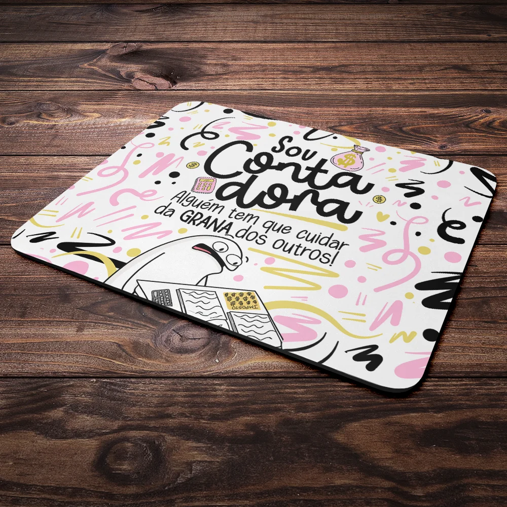 Imagem 4 de 4 do produto Mouse Pad Flork Profissões - Sou Contadora - 22x18