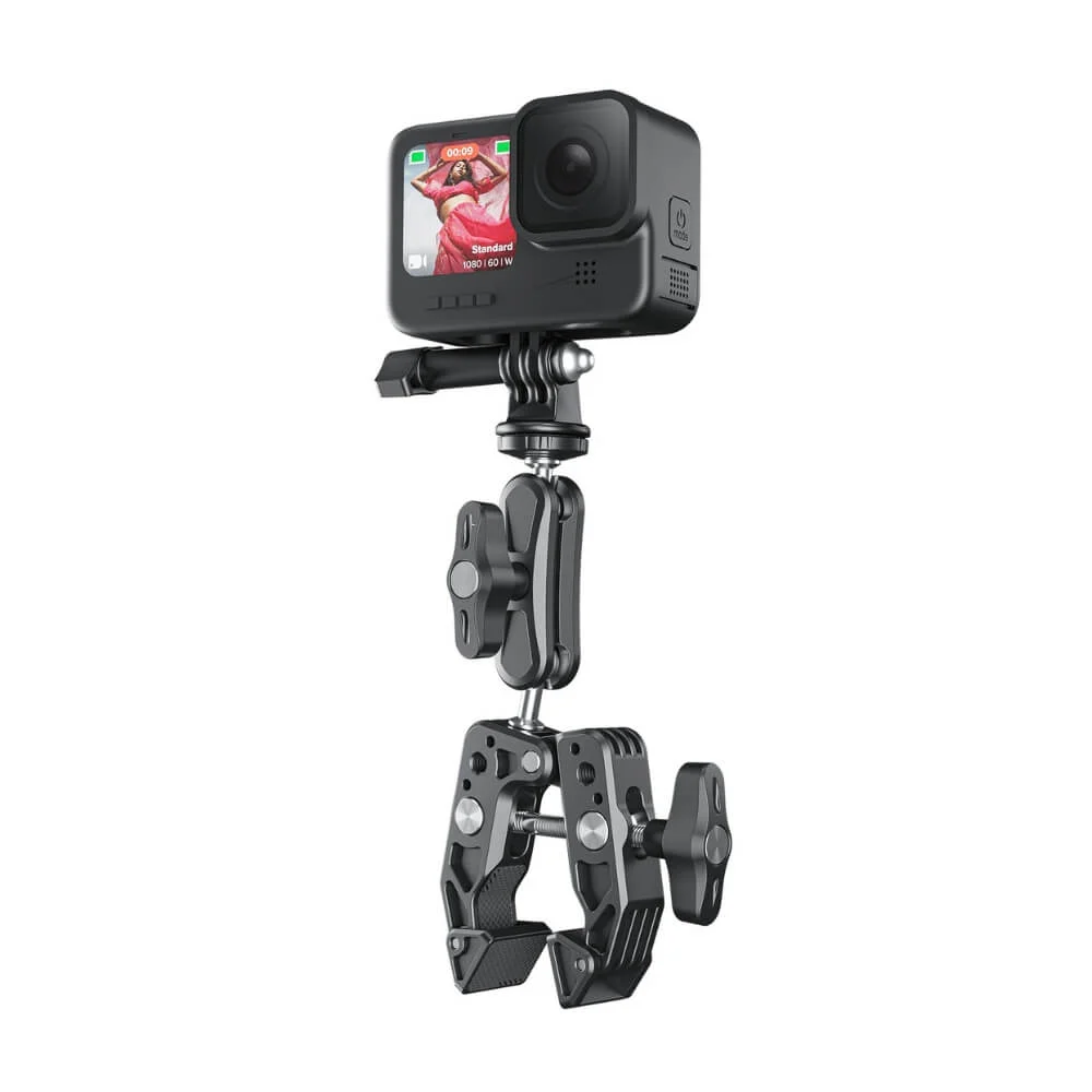 Suporte Garra Multifuncional Para Gopro E Similares - Telesin