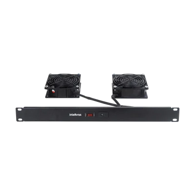 Conjunto Intelbras De 2 Ventiladores/cooler Para Rack Kvr2v