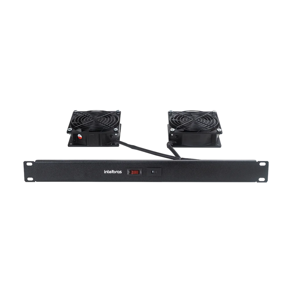 Conjunto Intelbras De 2 Ventiladores/cooler Para Rack Kvr2v 4