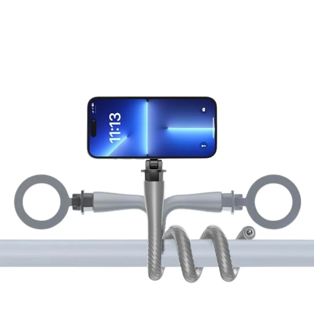 Imagem 3 de 5 do produto Braço Flexível Magnético Para Celular - Telesin Cor:cinza