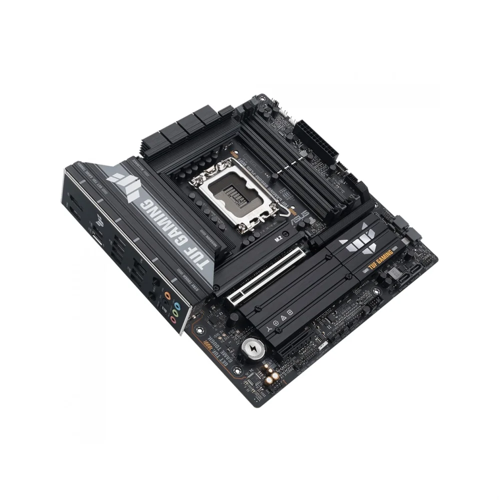 Placa Mãe Asus Tuf Gaming B860m-plus Wifi, Intel LGA  1851, Matx, Wf/blt, Ddr5 - Tuf Gaming B860m-plus Wifi 6
