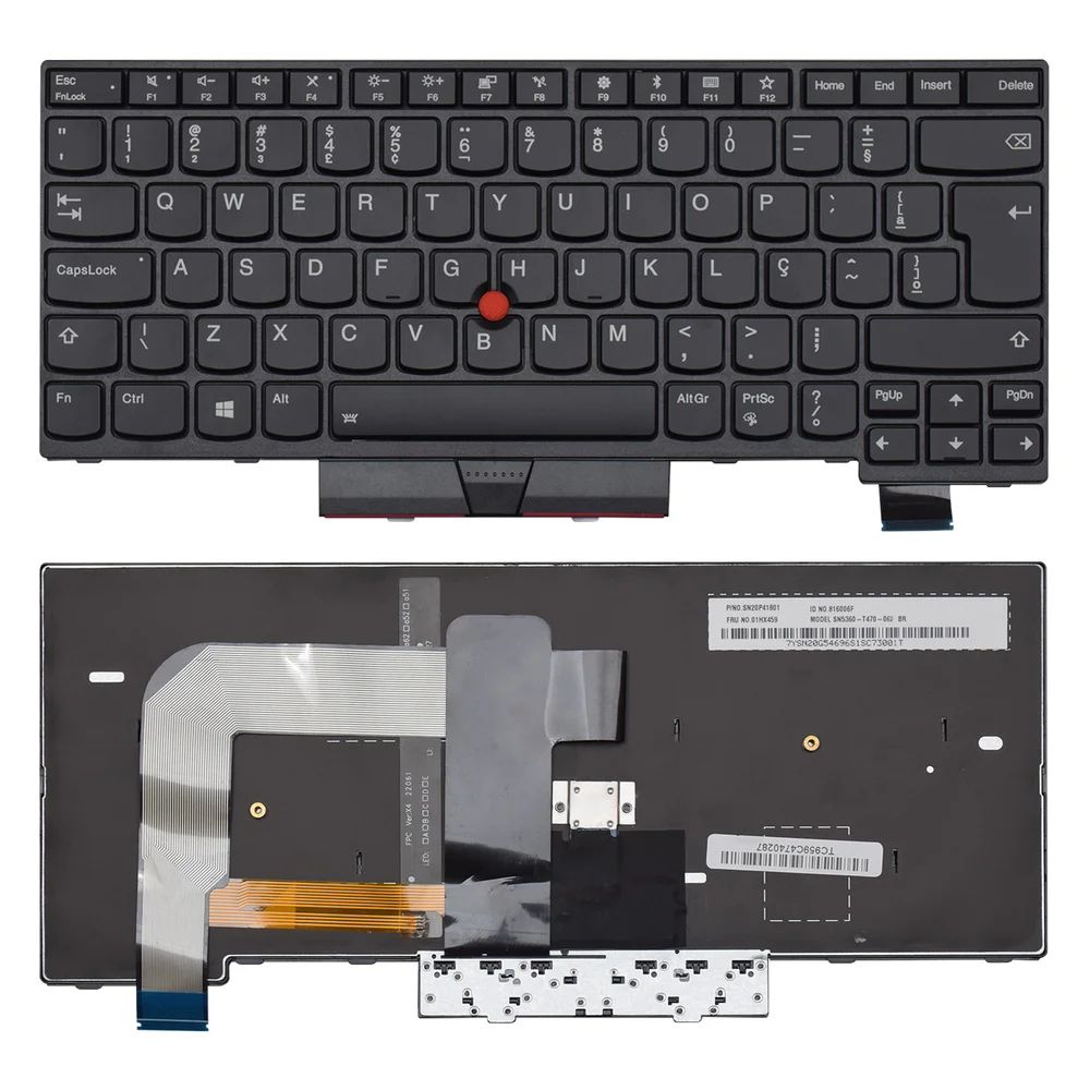 Teclado Para Notebook Lenovo Thinkpad T480 Teclado Para Notebook Lenovo Thinkpad T480
