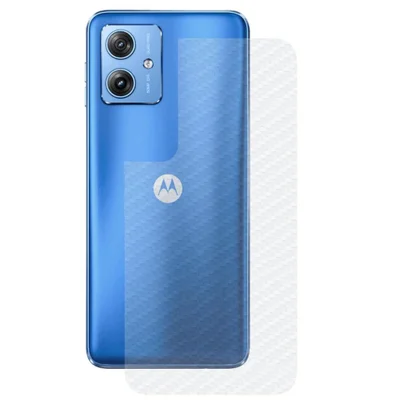 Película Para Motorola Moto G64 5g - Traseira De Fibra De Carbono - Gshield