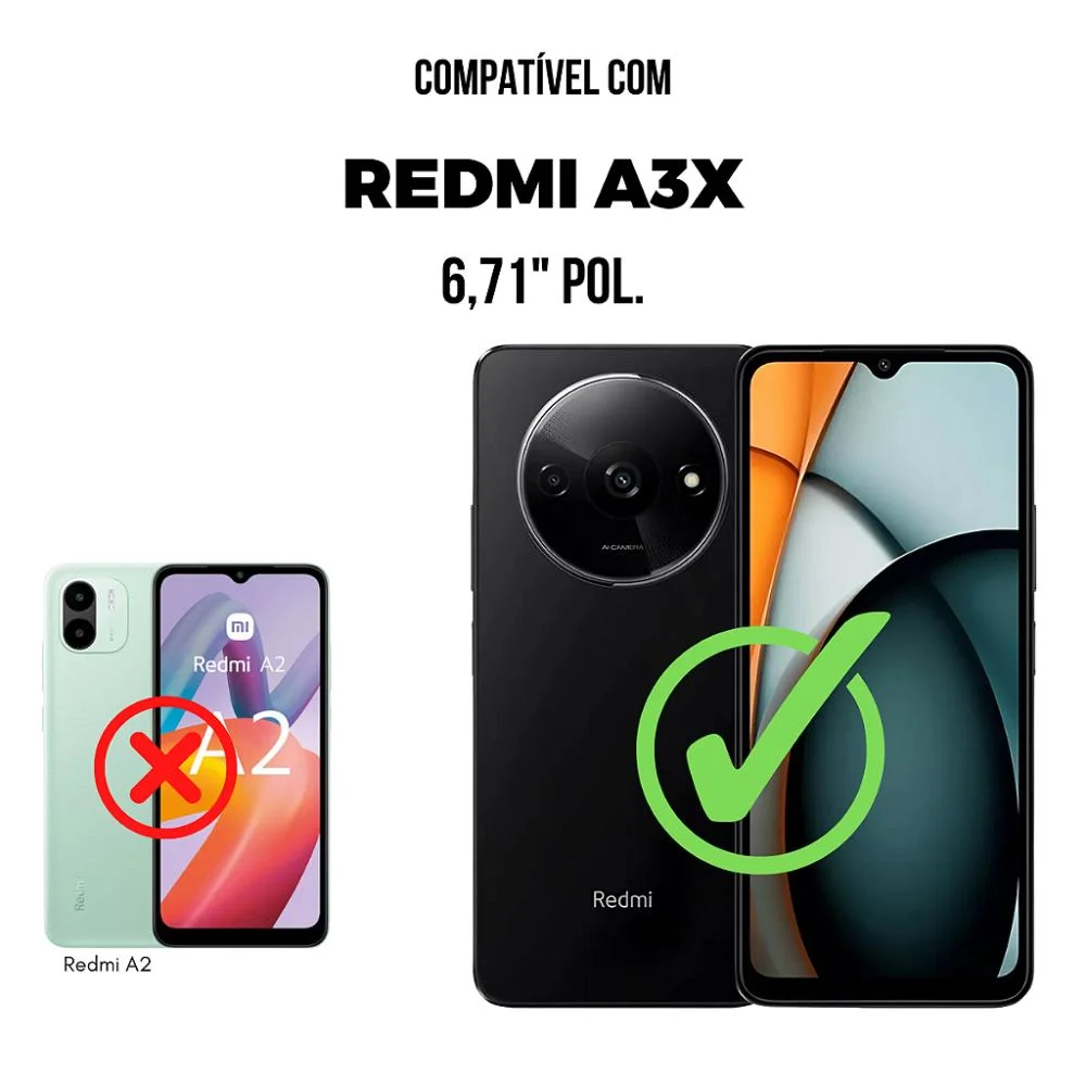 Imagem 2 de 5 do produto Película Para Xiaomi Redmi A3x - Traseira Hydrogel Hd - Gshield