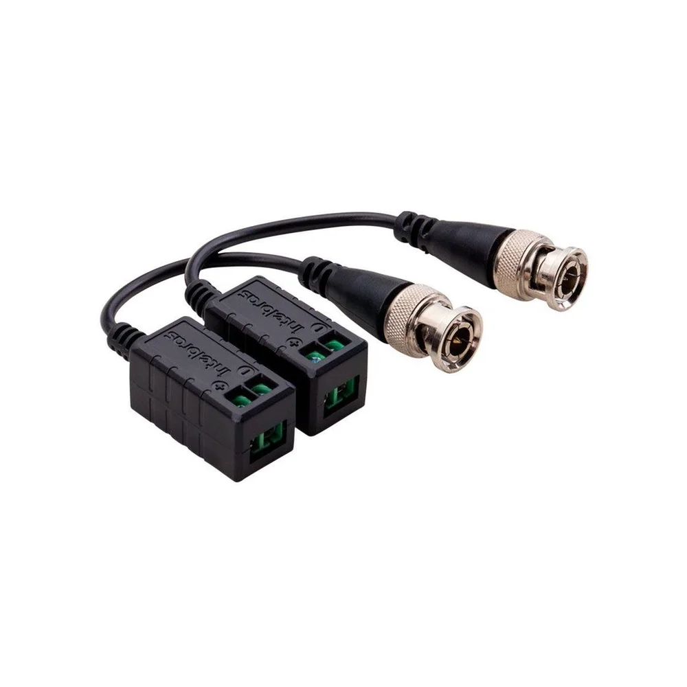 Imagem 3 de 4 do produto 14 Pares Conversor Balun Passivo Intelbras Vb 501 P Compatíveis Com Analógicas Hd, Full Hd, 4mp E 4k