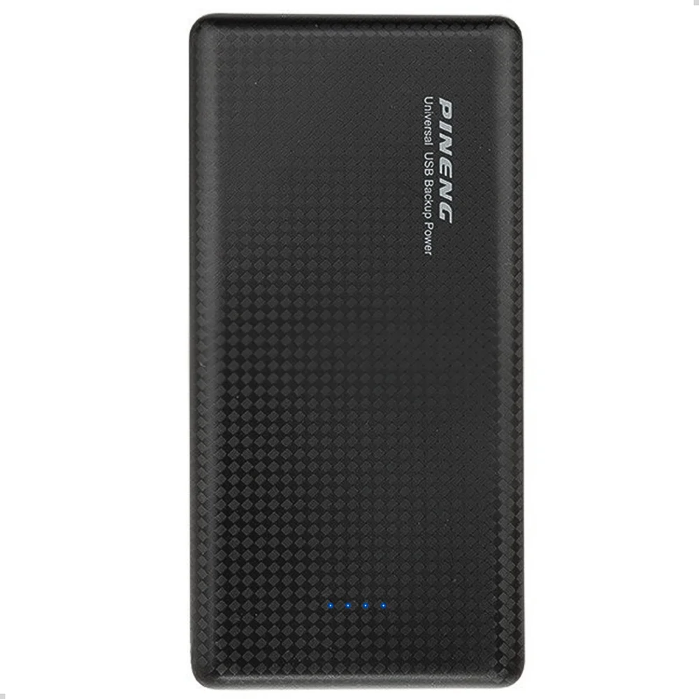 Carregador Portátil 10.000mah Power Bank Slim Celular Tablet (preto)