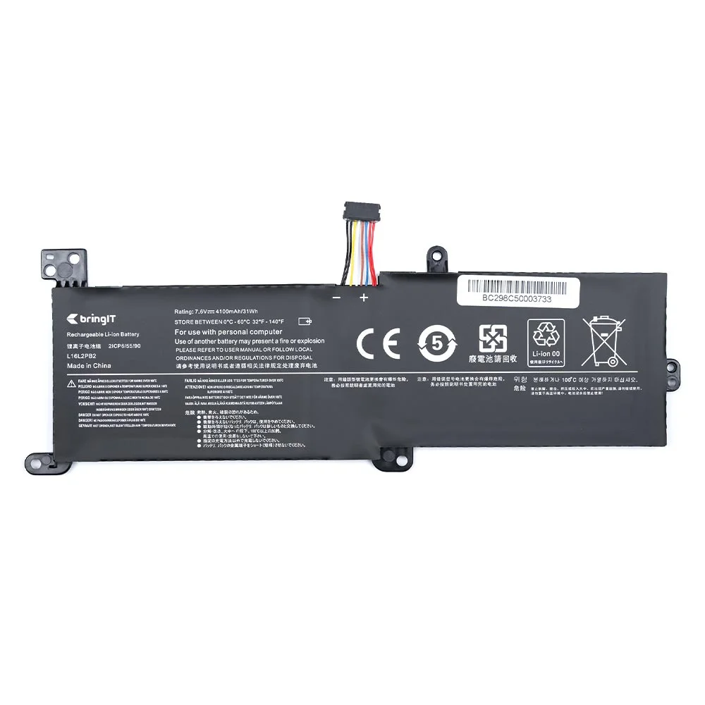 Bateria Para Notebook Lenovo Ideapad 320-15ast 7.6v