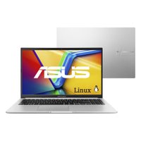 Notebook Asus Vivobook 15 M1502ya, Amd Ryzen 7 5825u, 16GB RAM, SSD1TB, Tela 15.6" Fhd, Linux, Silver