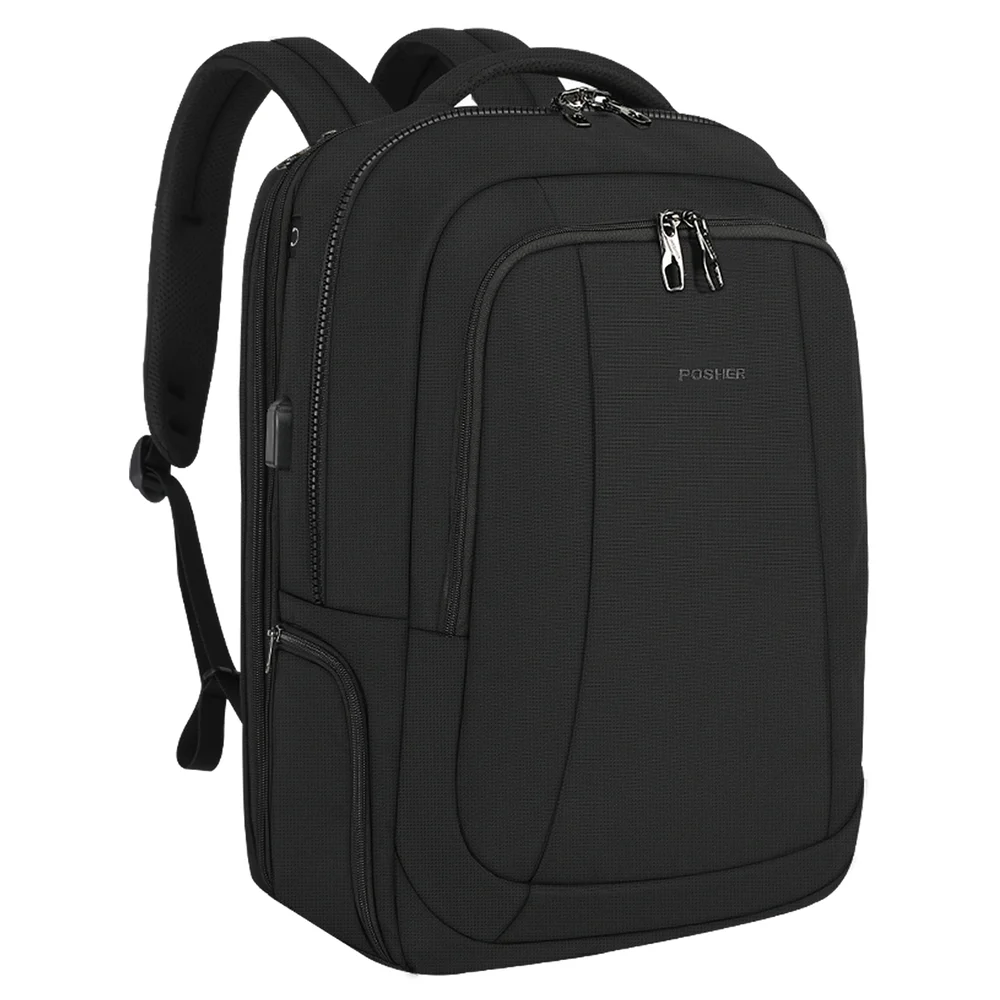 Imagem 3 de 5 do produto Mochila Antifurto Expansivel Posher Journey Pro Xl Preta