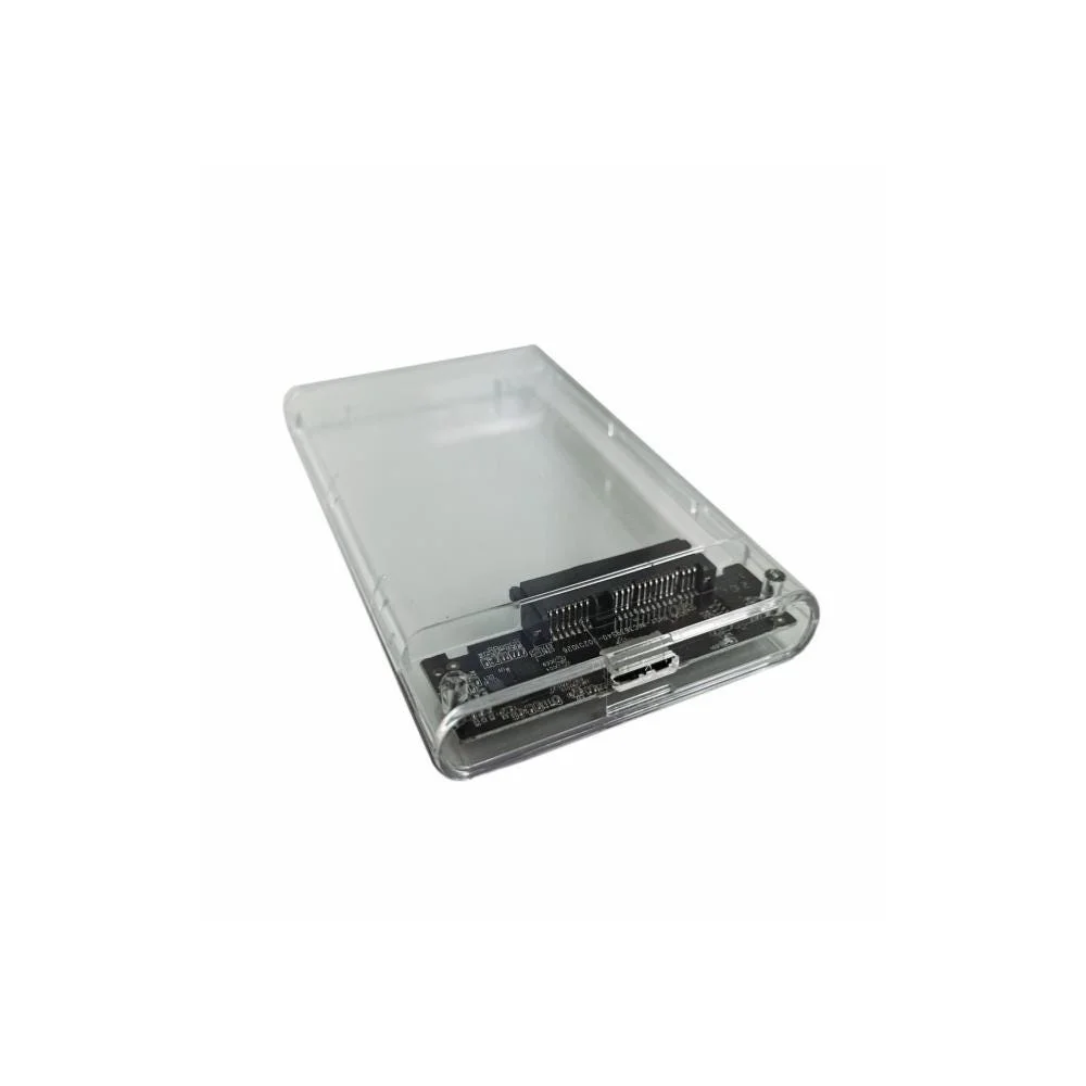 Imagem 3 de 4 do produto Case Para Hd Externo De 2.5" Sata Para Usb 3.0 Transparente