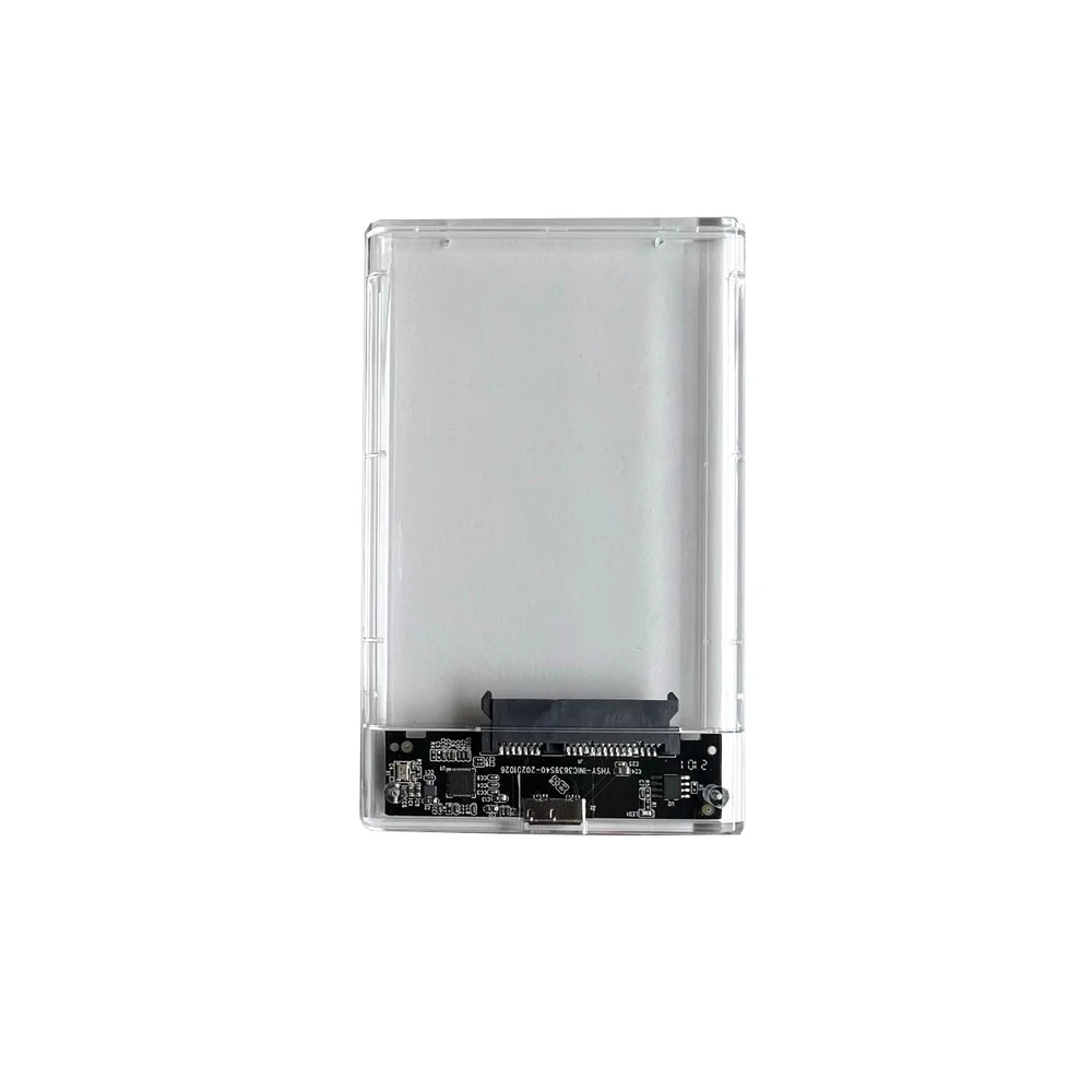 Imagem 4 de 4 do produto Case Para Hd Externo De 2.5" Sata Para Usb 3.0 Transparente