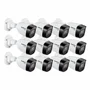 Kit 12 Câmeras Intelbras Vhd 1130 B Hd 720p Bullet 2.8mm Visão Noturna 30m Resistente À Chuva Ip67