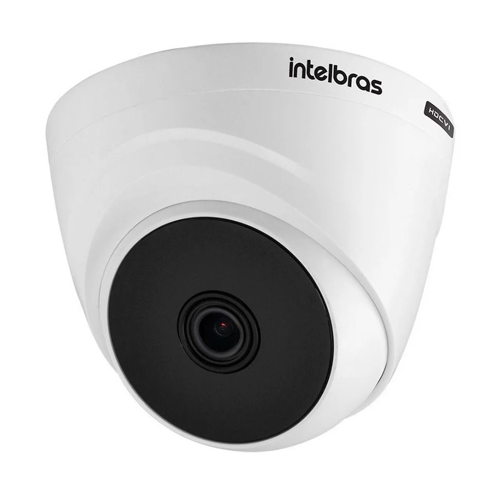 Kit 12 Câmeras Intelbras Vhd 1120 Dome G7 Hd 720p, Lente 2.8mm, Visão Noturna 20m + Conectores