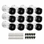 Kit 12 Câmeras Intelbras Vhl 1220 B G2 Bullet Full Hd 3.6mm Visão Noturna 20m Ip66 + Conectores
