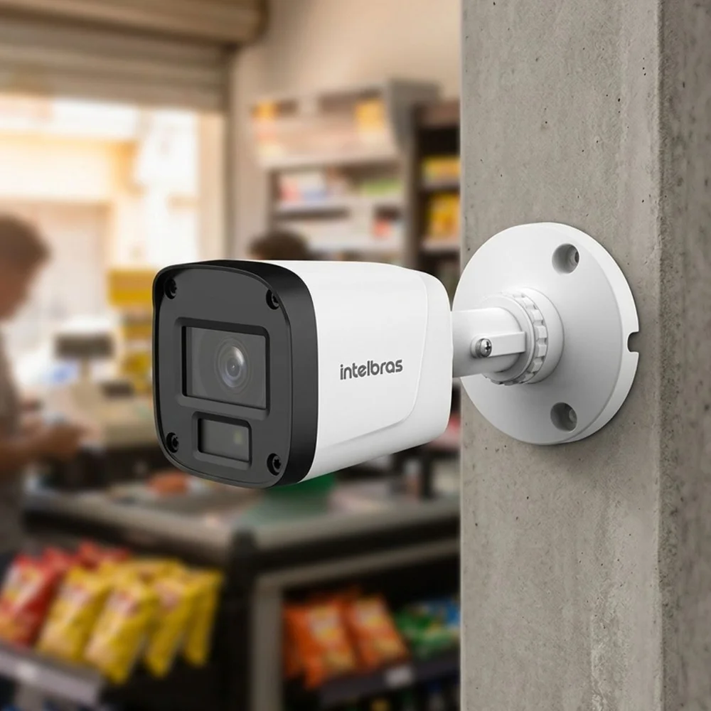 Imagem 4 de 5 do produto Kit 12 Câmeras Intelbras Vhl 1220 B G2 Bullet Full Hd 3.6mm Visão Noturna 20m Ip66 + Conectores