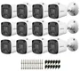 Kit 12 Câmeras Intelbras Vhd 1220 B G7 Full Color Full Hd Visão Noturna Colorida 20m Ip67 +conector
