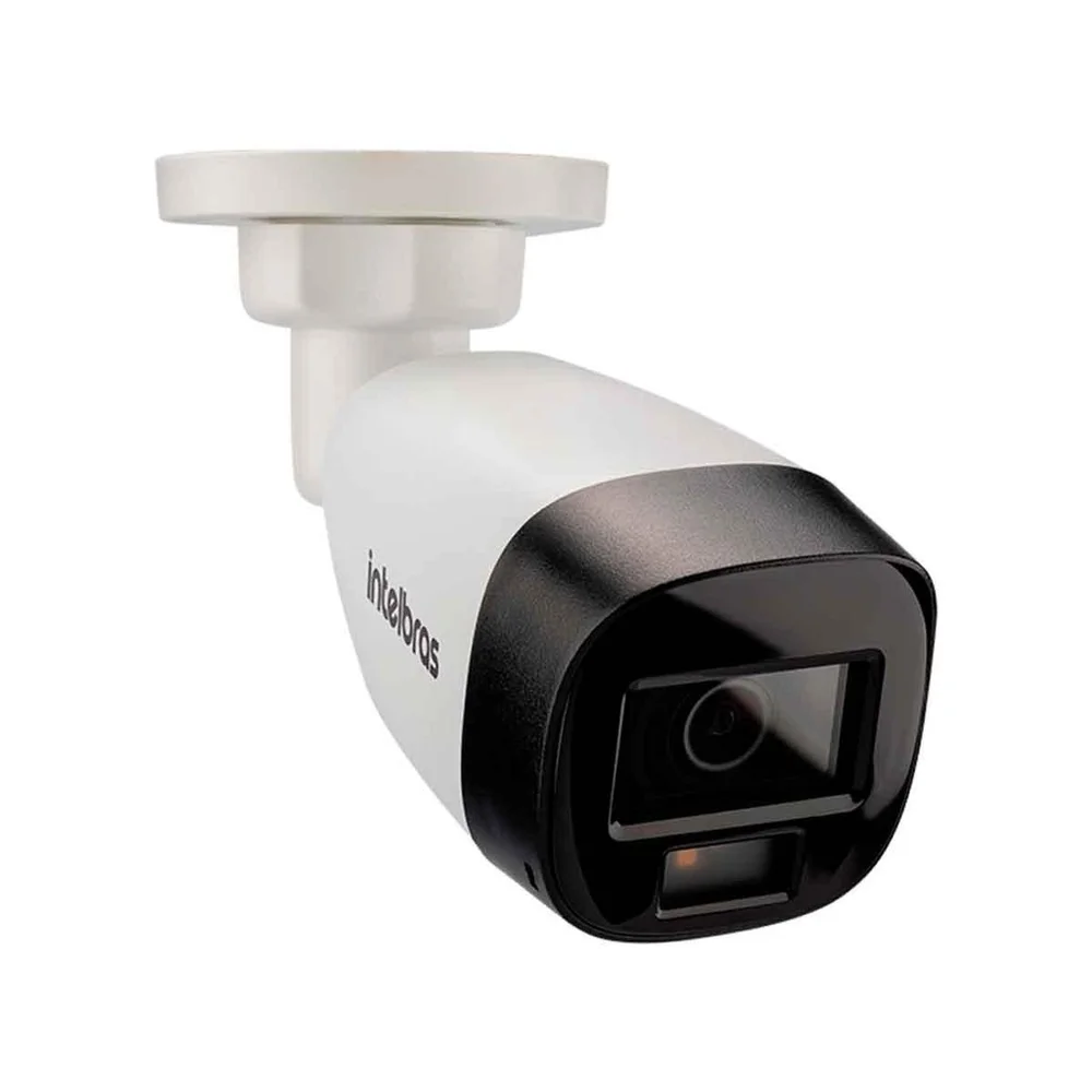 Kit 12 Câmeras Intelbras Vhd 1220 B G7 Full Color Full Hd Visão Noturna Colorida 20m Ip67 +conector