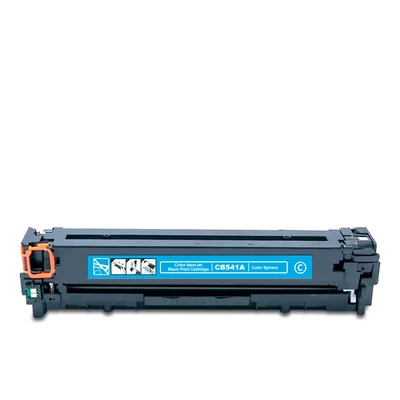 Cartucho De Toner Compatível Laserjet Cp1215, 1215, Cp1515n, 1515, Cm1312, 1312, Cb541a, 125a Laserjet Ciano 1.4k