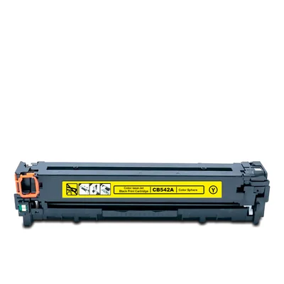 Cartucho De Toner Compatível Laserjet Cp1215, 1215, Cp1515n, 1515, Cm1312, 1312, Cb542a, 125a Laserjet Amarelo 1.4k