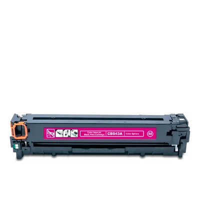 Cartucho De Toner Compatível Laserjet Cp1215, 1215, Cp1515n, 1515, Cm1312, 1312, Cb543a, 125a Laserjet Magenta 1.4k