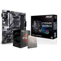 グラフィックボード・グラボ・ビデオカード Ryzen 5 5600G + ASUS PRIME B550M-K Placa Mae Asus Prime B550M-K AM4/DDR4/VGA/DVI/HDMI/M2/mATX
